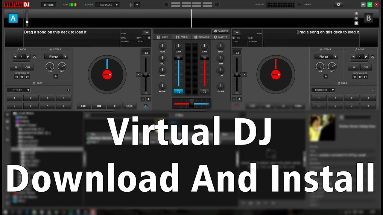 Virtual dj free download for windows 10